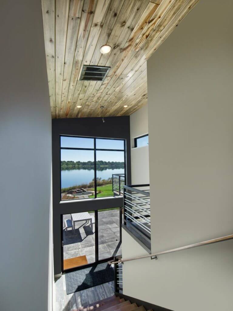Custom home lake view. Hammersmith Structures, Fort Collins CO