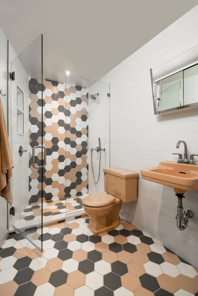 Midmod Remod bathroom
