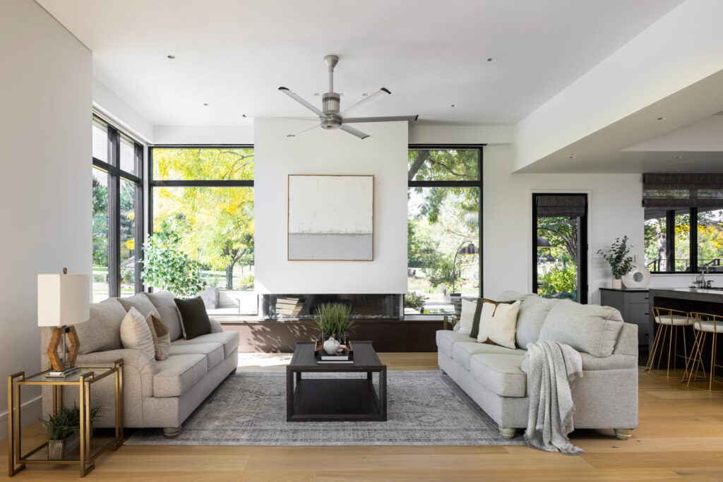 Chateau Brot Custom Living Room build.