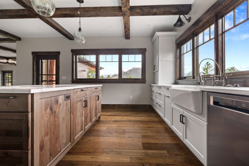 Remodeled kitchen of Waylon's Way.