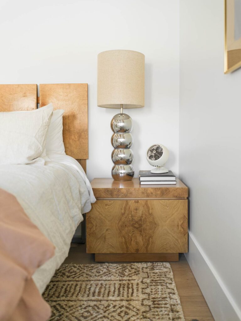 bedroom corner side table