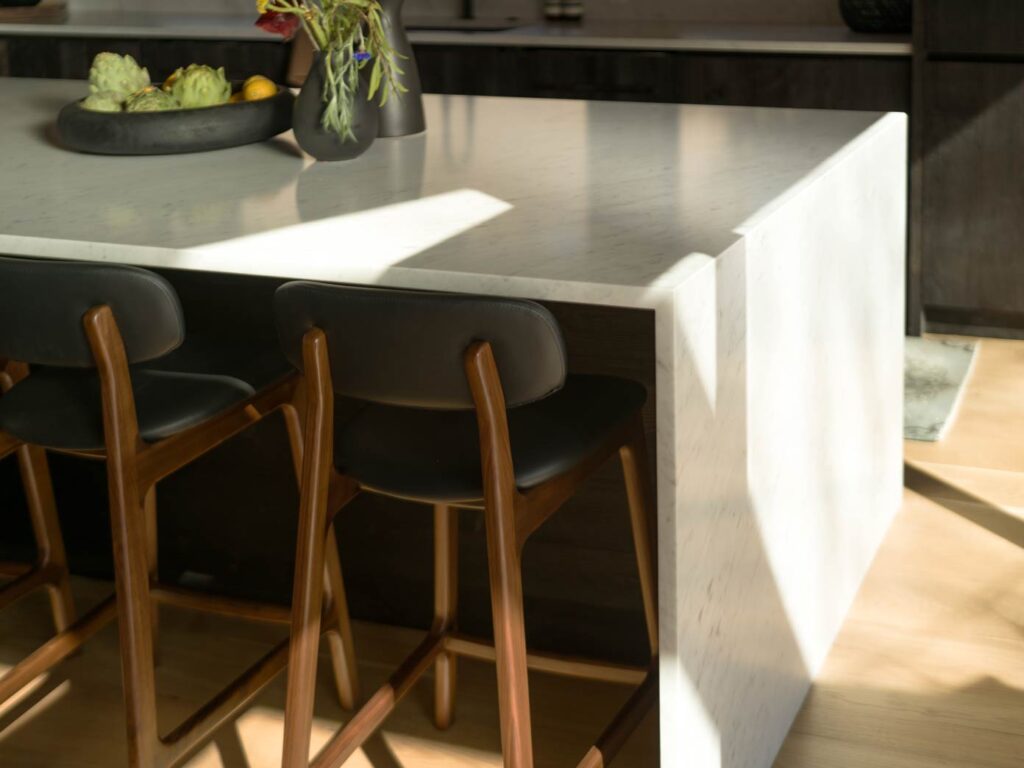 kitchen island detail
