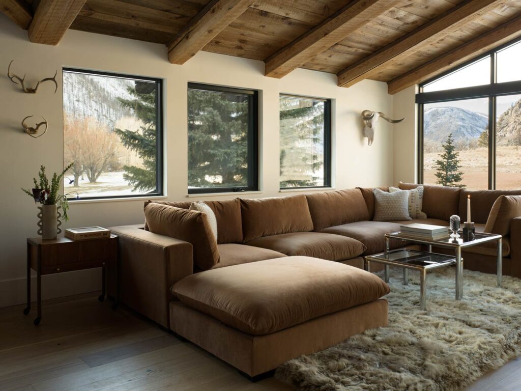 Custom TV living room