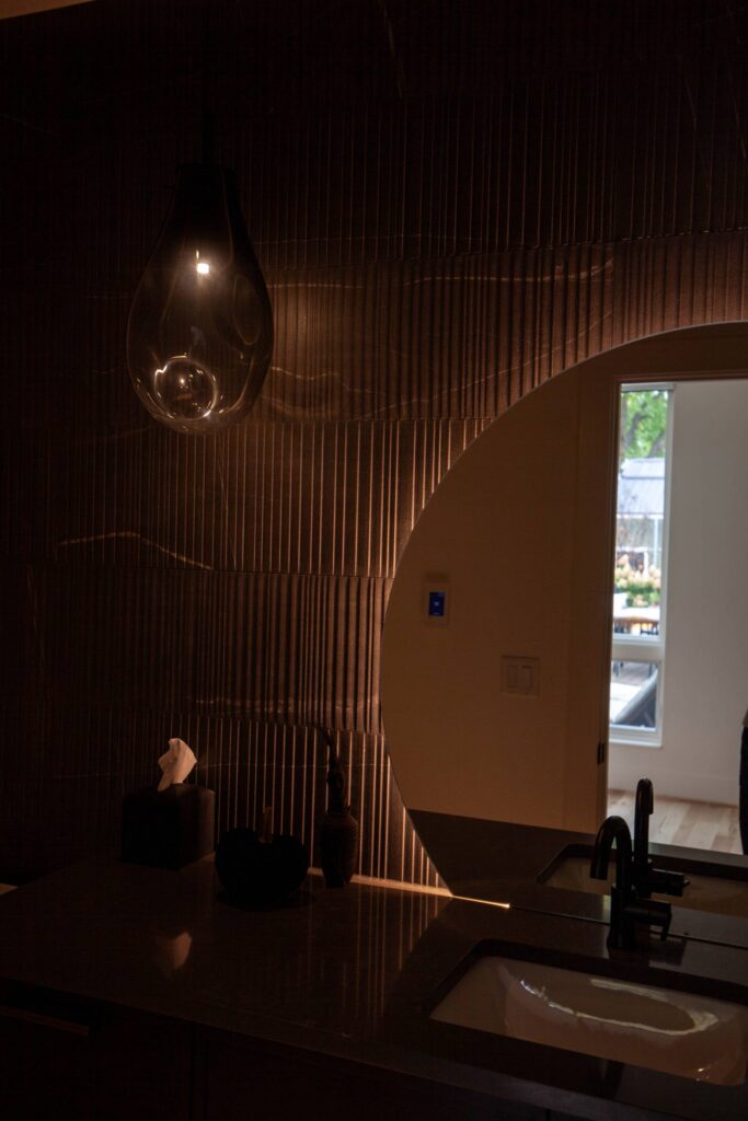 bathroom backlit mirror